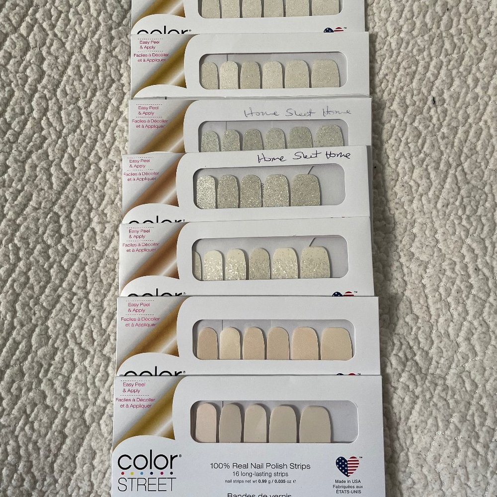 RETIRED COLOR STREET BUNDLE - WHITE/OVERLAY/GLITTER